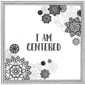 This downloadable coloring book is beautifully designed to help children and adults find their center. Your center is the anchor that keeps you grounded and secure inside, no matter what is going on outside. Receive 13 unique hand-drawn mandalas created by our artist, Ruth Meagher. Each page includes space to write your “I Am” statement as a centering thought while coloring, turning this into a powerful visual art meditation. Use this resource in yoga class, SEL sessions, morning meetings, or at home to support emotional regulation and creative expression.