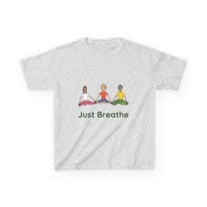 Just Breathe Kids Yoga Shirt – Soft Tee for Calm, Focus, and Confidence - Image 5