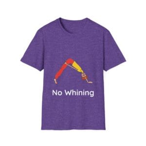 No Whining Just Breathe Yoga Shirt – Unisex Mindful T-Shirt for Adults - Image 8
