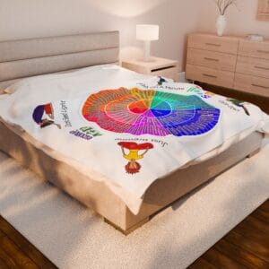 All the Feels Velveteen Plush Blanket for Kids - Cozy Emotional Support Throw - Image 8