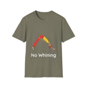 No Whining Just Breathe Yoga Shirt – Unisex Mindful T-Shirt for Adults - Image 2
