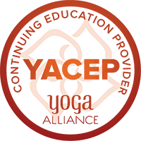 Yoga Alliance Continuing Education Provider (YACEP) certification badge