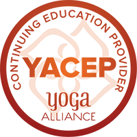 Yoga Alliance Continuing Education Provider (YACEP) certification badge