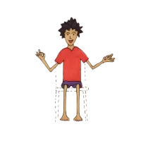 Person seated on a chair with hands forming a heart-shaped mudra at the chest