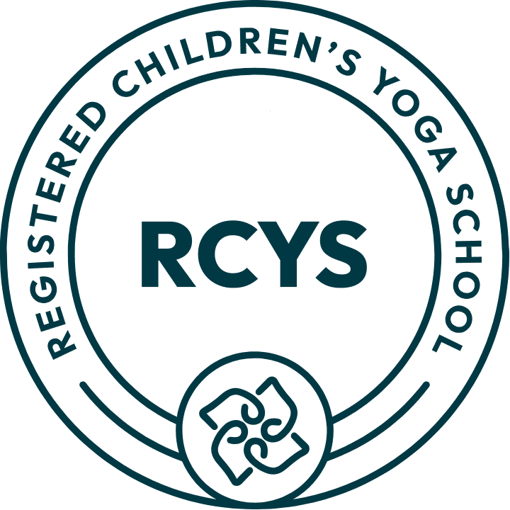 Registered Children’s Yoga School (RCYS) certification badge from Yoga Alliance