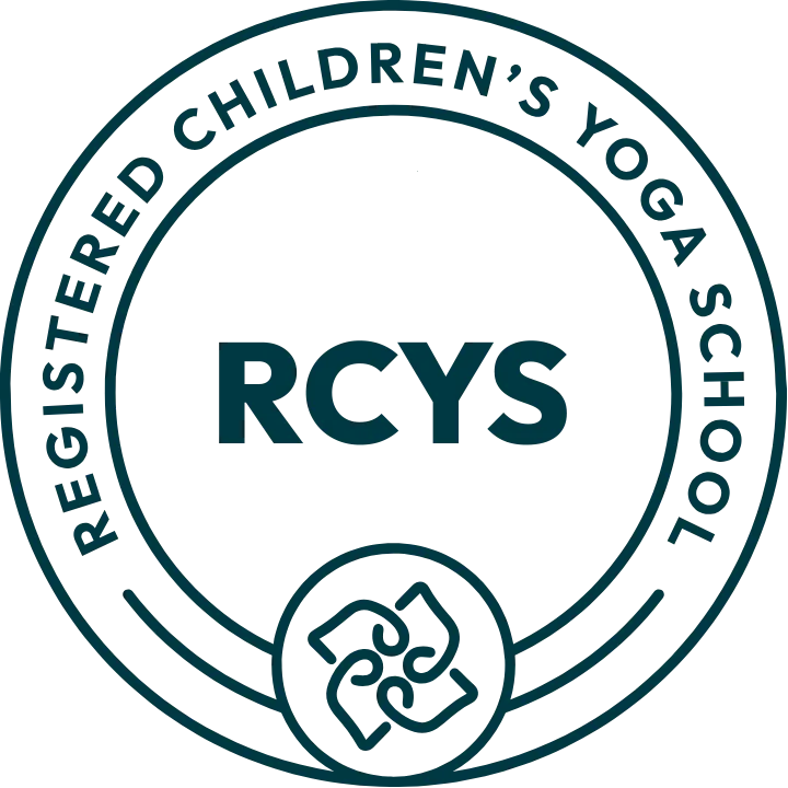 Registered Children’s Yoga School (RCYS) certification badge from Yoga Alliance
