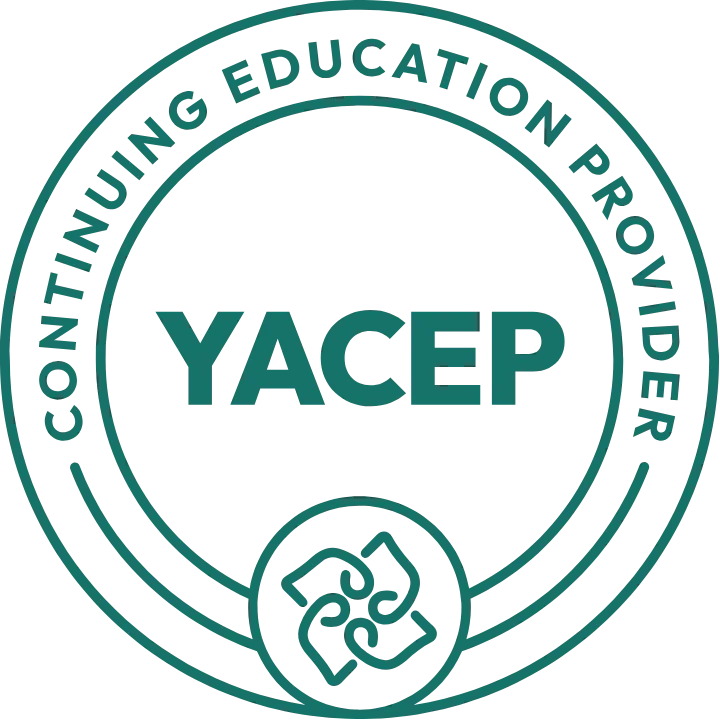 Yoga Alliance Continuing Education Provider (YACEP) certification badge
